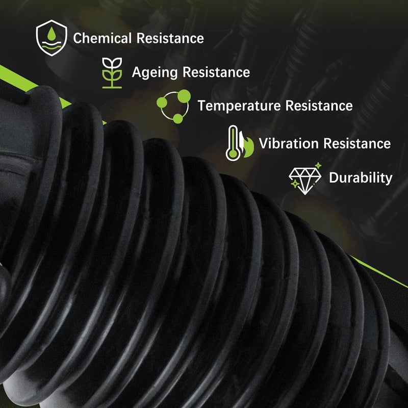 VINMS 17228-REZ-A00 Air Intake Hose Tube With Clamps for 2010 2011 Honda CR-V 2.4L 696-011 - Image 5